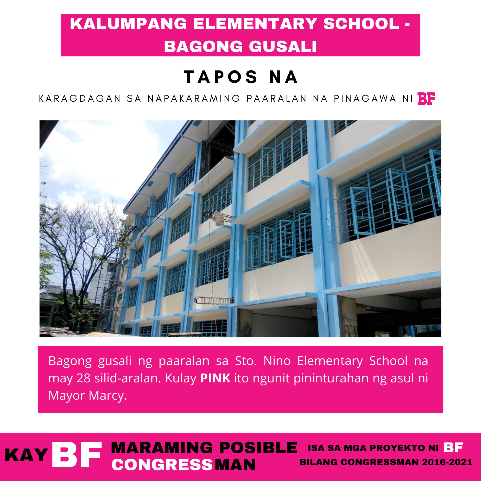 kalumpang elem school new building 02 11 2022