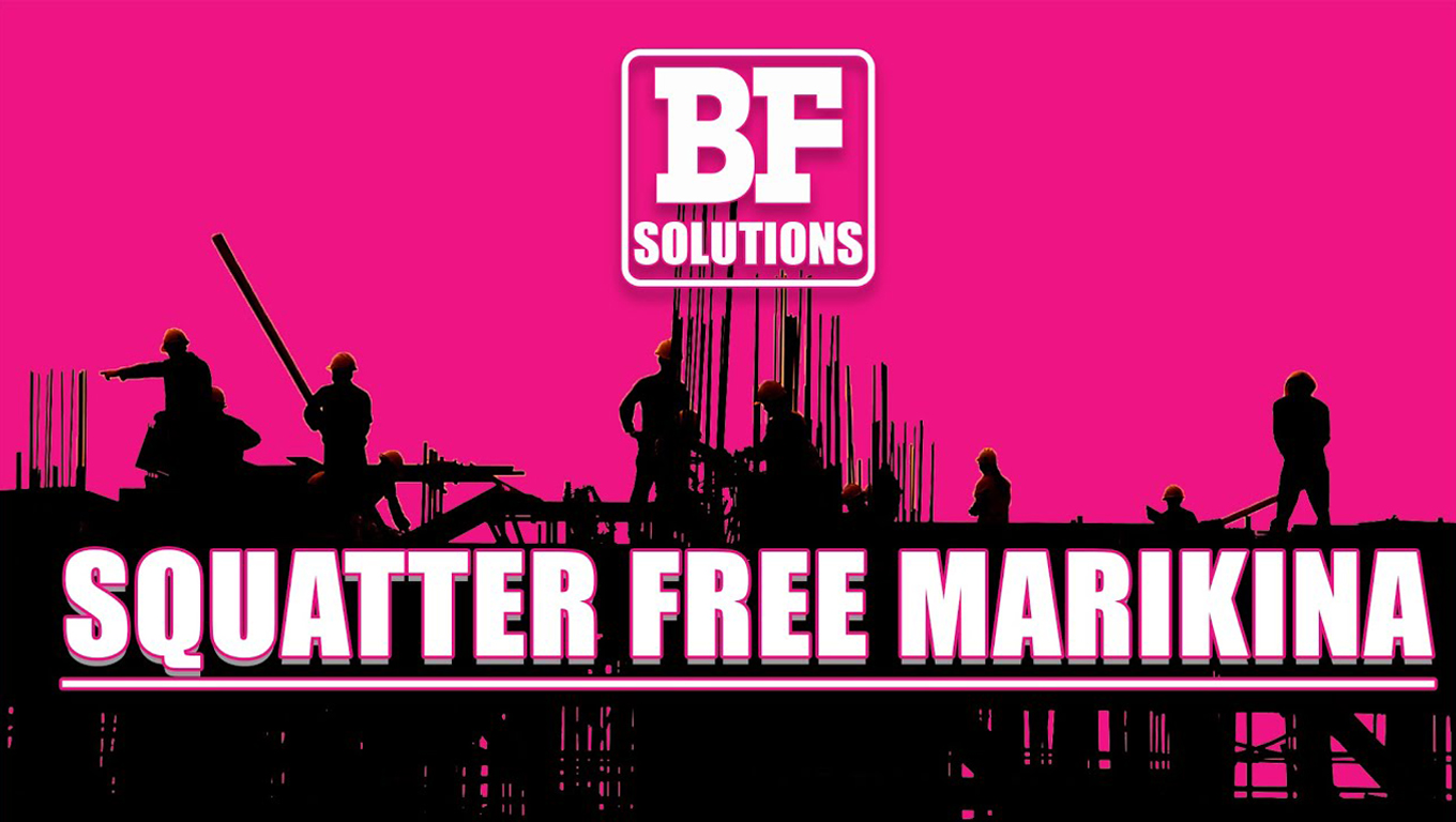 SQUATTER FREE MARIKINA | BAYANI BF FERNANDO