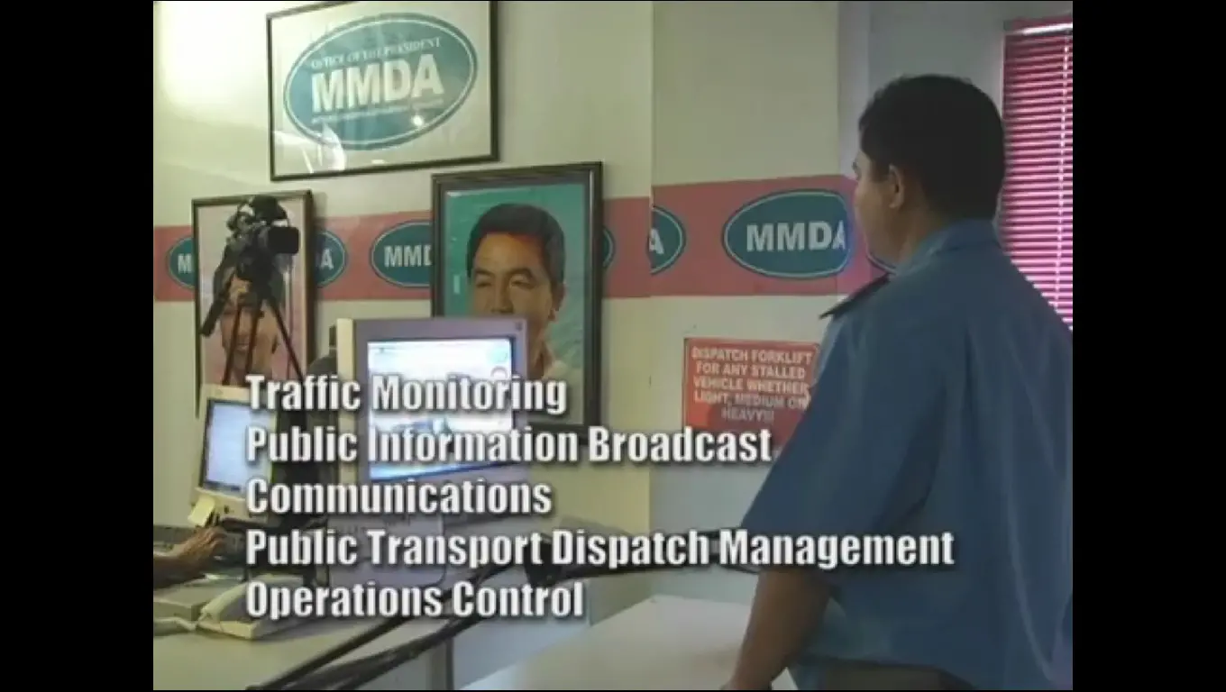 MMDA Communication and Command Center | MMDA Chairman Bayani Fernando